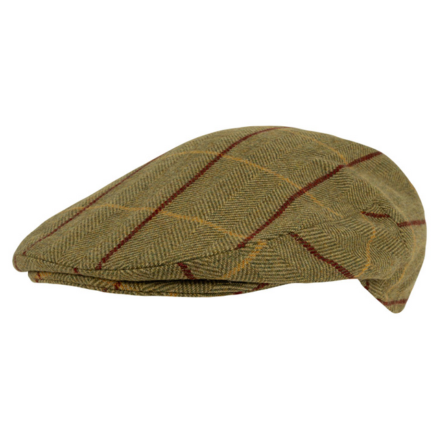 Flat Cap Wolmix Tweed