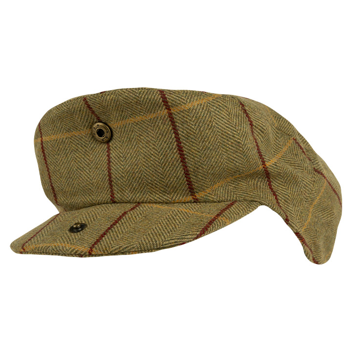 Flat Cap Wolmix Tweed
