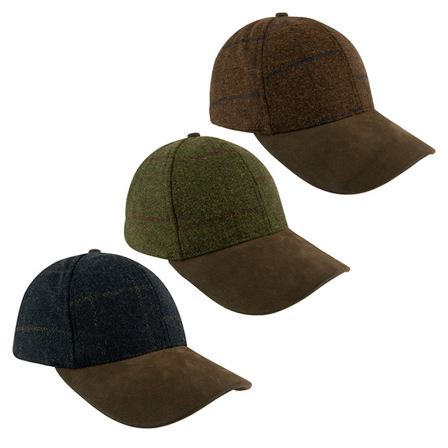 Lowland Tweed Baseballpet