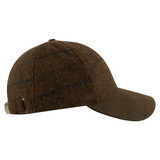 Lowland Tweed Baseballpet