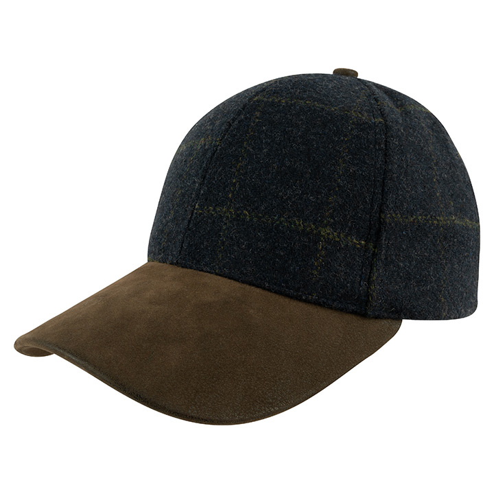 Lowland Tweed Baseballpet