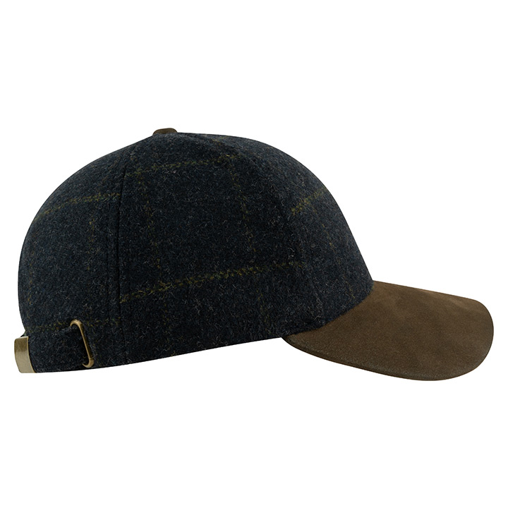 Lowland Tweed Baseballpet