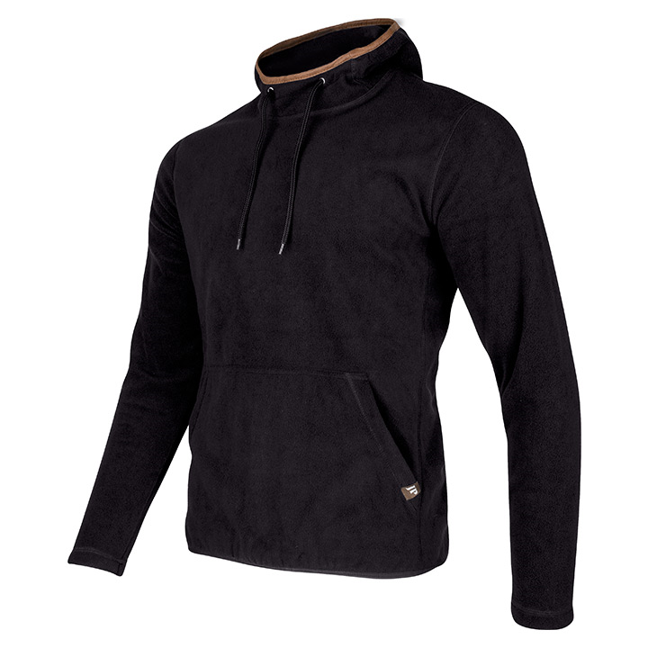 Country Fleece Hoodie Antraciet