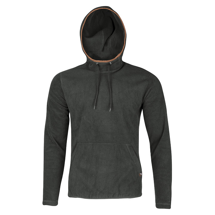 Country Fleece Hoodie Houtskoolgrijs