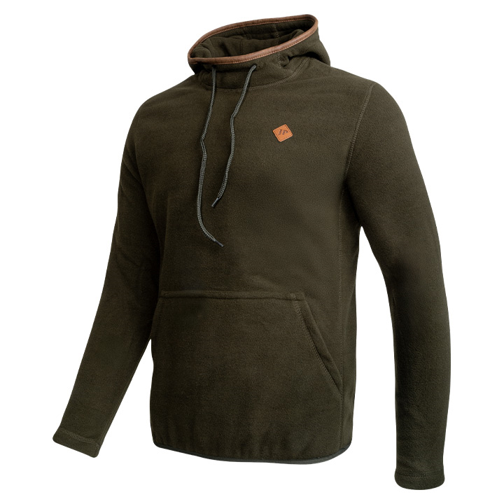 Country Fleece Hoodie Donkerolijf