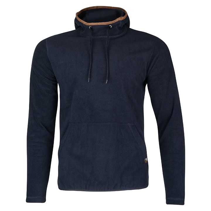 Country Fleece Hoodie Marineblauw