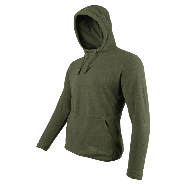 Fieldman Fleece Hoodie Groen