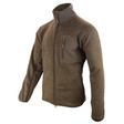 Weardale Gebreide Jas Bruin