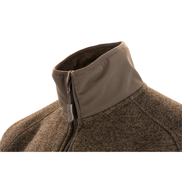 Weardale Gebreide Jas Bruin