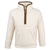 Junior Sherpa Fleecetrui Halve Rits Sail