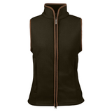 Dames Countryman Fleece Bodywarmer Donkerolijf