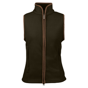 Dames Countryman Fleece Bodywarmer Donkerolijf