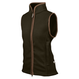 Dames Countryman Fleece Bodywarmer Donkerolijf