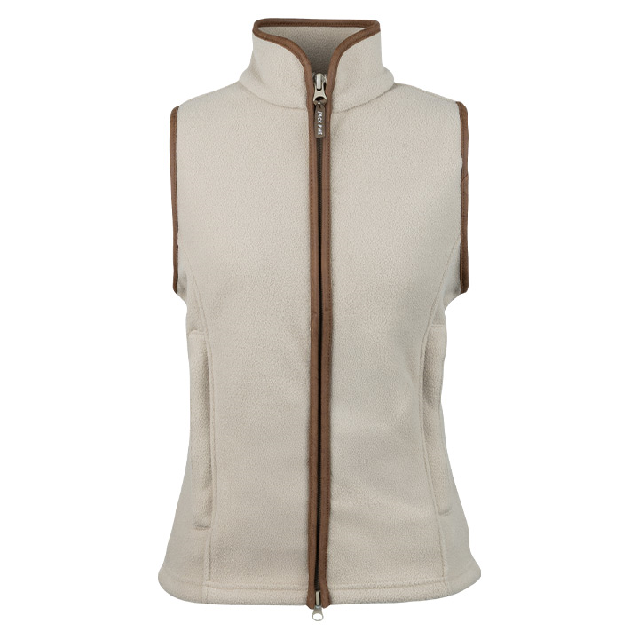 Dames Countryman Fleece Bodywarmer Champignon