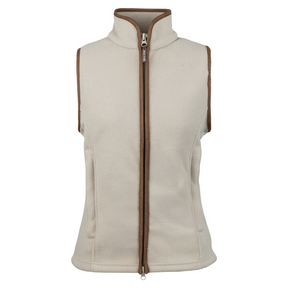 Dames Countryman Fleece Bodywarmer Champignon