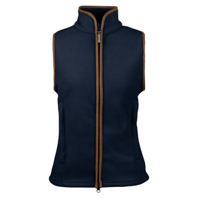 Dames Countryman Fleece Bodywarmer Marineblauw