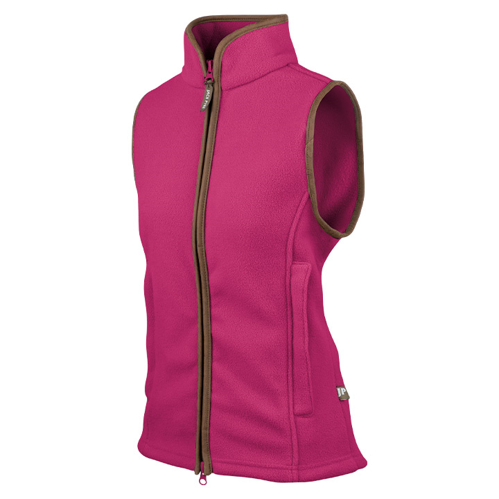 Dames Countryman Fleece Bodywarmer Roselle