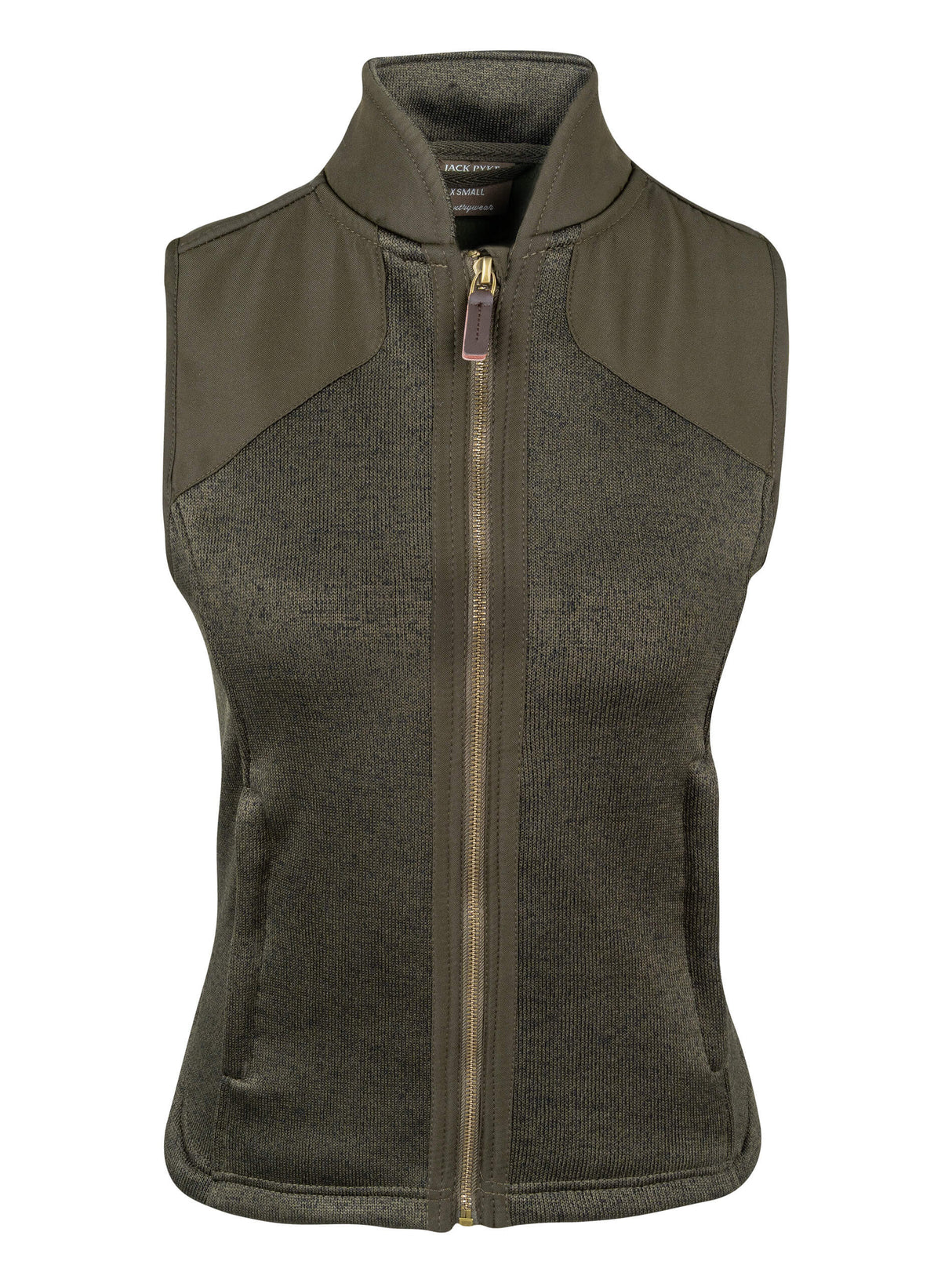 Dames Melange Fleece Bodywarmer