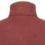 Dames Sherpa Fleece Bodywarmer Koperbruin