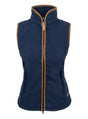 Dames Sherpa Fleece Bodywarmer Marineblauw