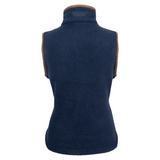 Dames Sherpa Fleece Bodywarmer Marineblauw