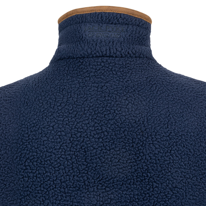 Dames Sherpa Fleece Bodywarmer Marineblauw
