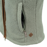 Dames Sherpa Fleece Bodywarmer Salie