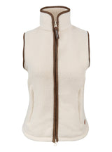 Dames Sherpa Fleece Bodywarmer IJsblauw