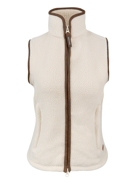 Dames Sherpa Fleece Bodywarmer Shiitake