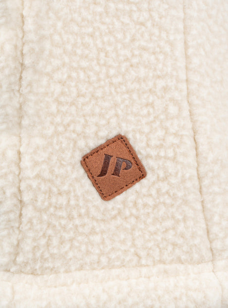 Dames Sherpa Fleece Bodywarmer Koperbruin