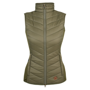 Dames Shires Bodywarmer Groen