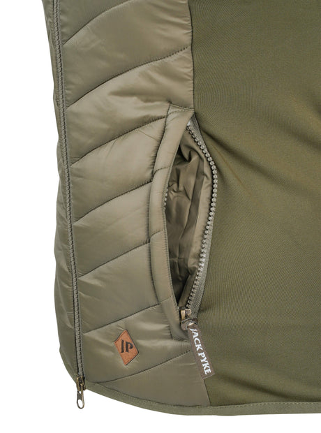 Dames Shires Bodywarmer Groen