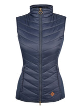 Dames Shires Bodywarmer Marineblauw