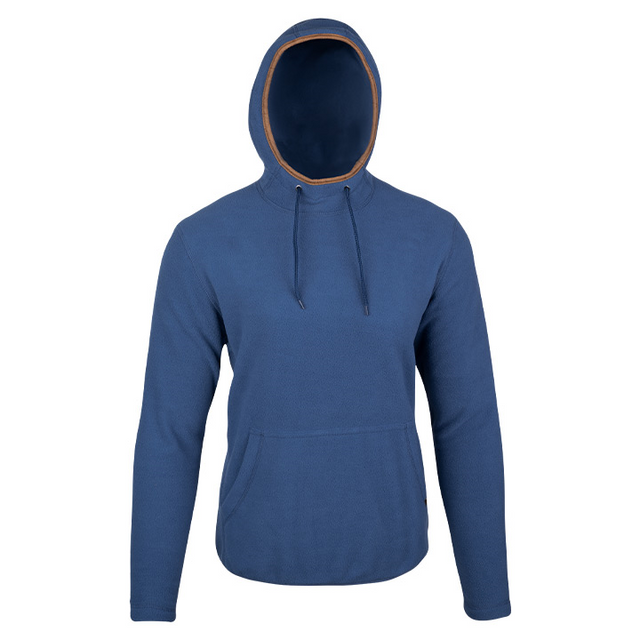 Dames Fleece Hoodie Denim