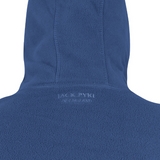 Dames Fleece Hoodie Denim