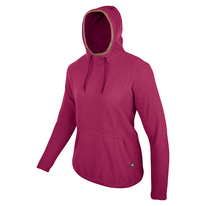 Dames Fleece Hoodie Roselle