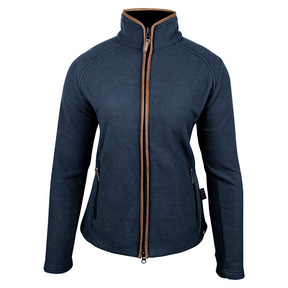 Dames Fleecejas Marineblauw