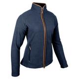 Dames Fleecejas Marineblauw