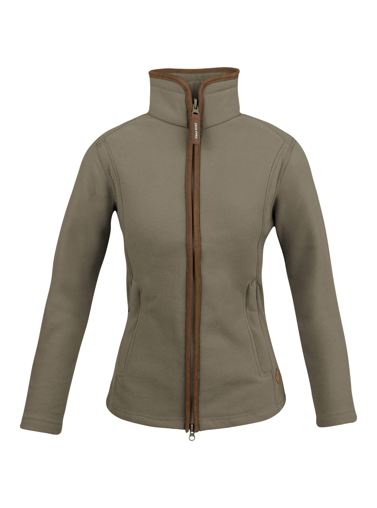 Dames Gerecyclede Fleecejas Shiitake