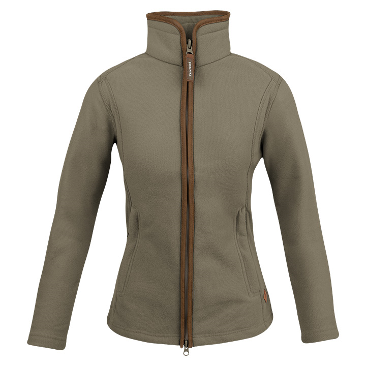 Dames Gerecyclede Fleecejas Shiitake