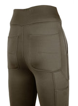 Dames Utility Legging Bruin