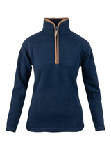 Dames Fleecetrui Marineblauw