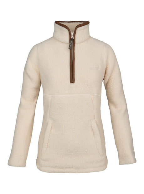 Junior Sherpa Fleecetrui Halve Rits Sail