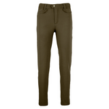 Dames Contour Stretchbroek Bruin