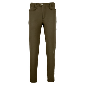 Dames Contour Stretchbroek Bruin