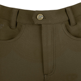 Dames Contour Stretchbroek Bruin