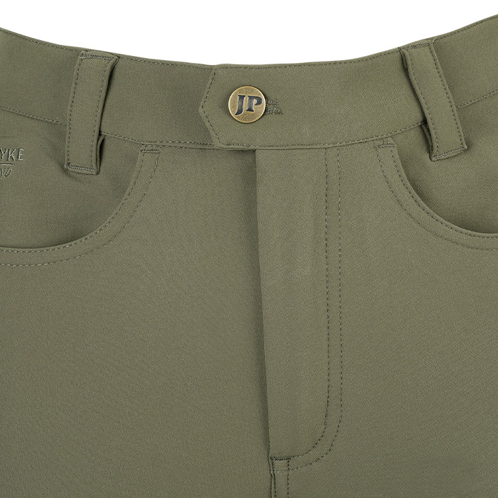 Dames Contour Stretchbroek Olijf
