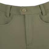 Dames Contour Stretchbroek Olijf
