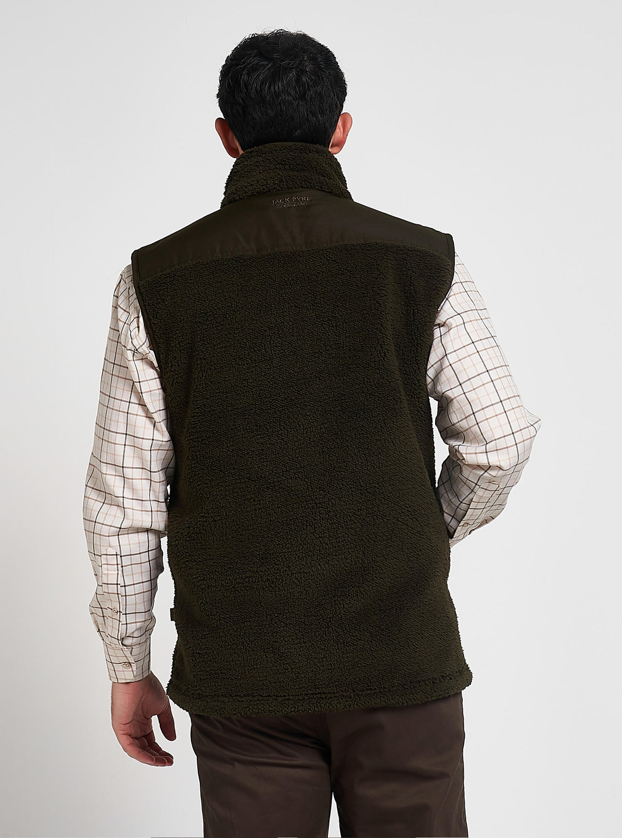 Sherpa Fleece Bodywarmer Donkerolijf