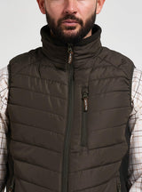 Hybride Bodywarmer Groen